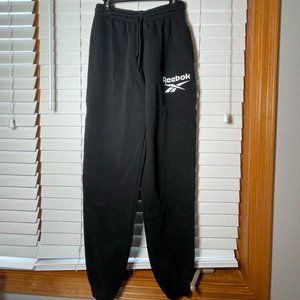 Reebok black joggers
